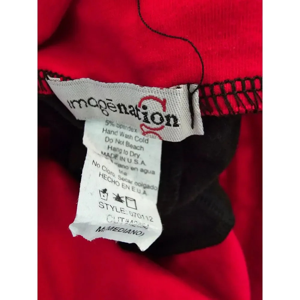 Yoga Pants: 2 Pairs Red/White and black - Picture 6 of 6